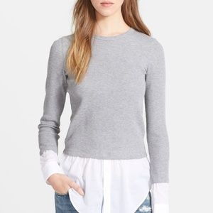 Theory Mikaela Layered Thermal Top Sz- XS